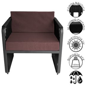 polt santiago corda nautica marrom