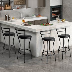 banqueta home amb quadrado kit 4