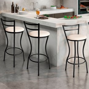 banqueta home amb ok kit 3 branco