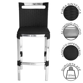 vigor alu polido preto preto