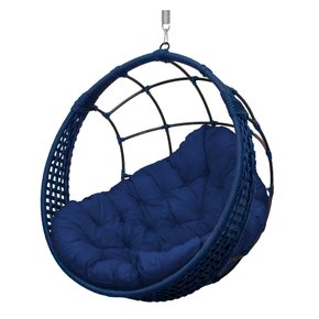 balanco ninho bola corda azul azul