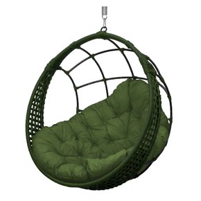 balanco ninho bola corda verde verde